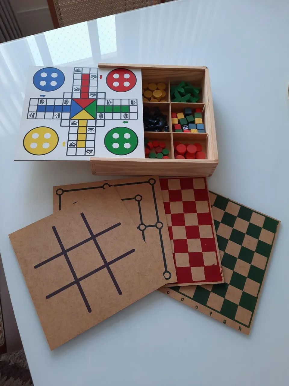 Jogos de tabuleiro  5em1 - Foto 3