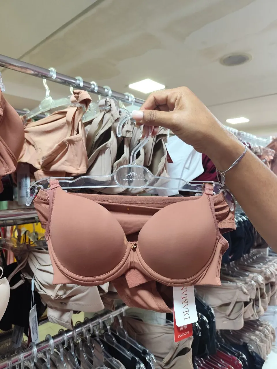 Lingerie Diamantes Novo,cuecas, calcinha, sutiã