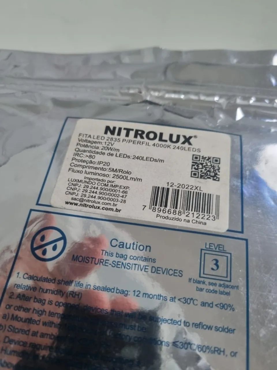 Kit 7 Fitas LED e Fonte - Foto 4