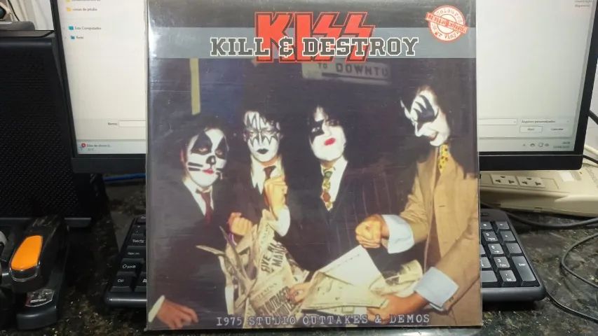 kiss kill and destroy vinil duplo