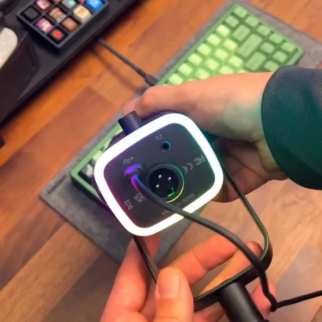 Microfone XLR Dinâmico FIFINE AM8T - Foto 5