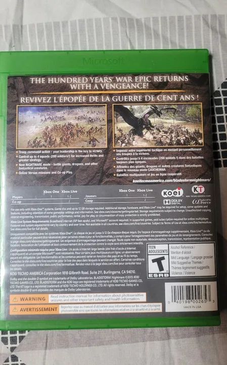 Bladestorm: Nightmare - Xbox One - Usado - Foto 2