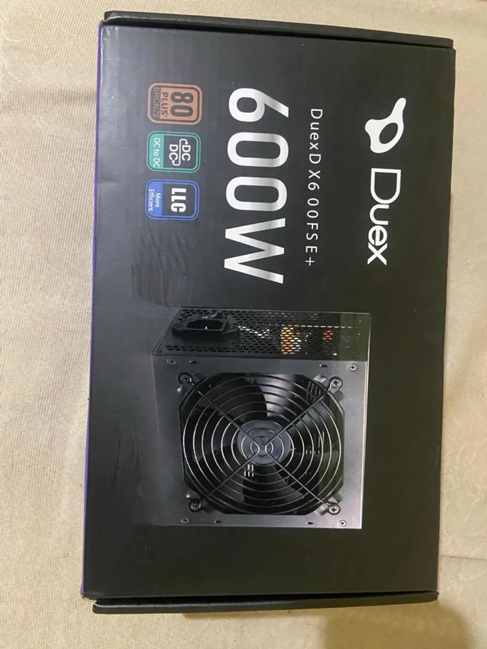 Fonte Duex DX, 600, 600W 80 PLUS BROZE - Foto 3