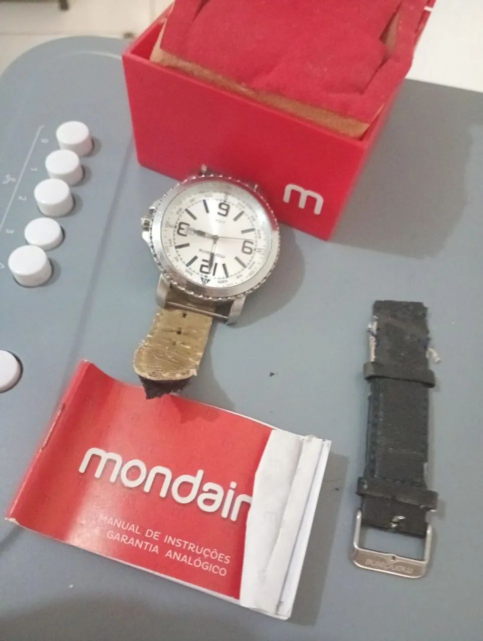 Relógio Mondaine original ( com avaria ) - Foto 5