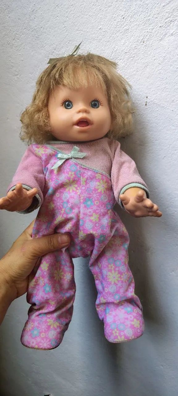boneca little mommy primeiros passos