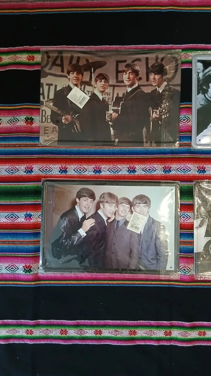 Placas decorativas dos Beatles - Foto 2