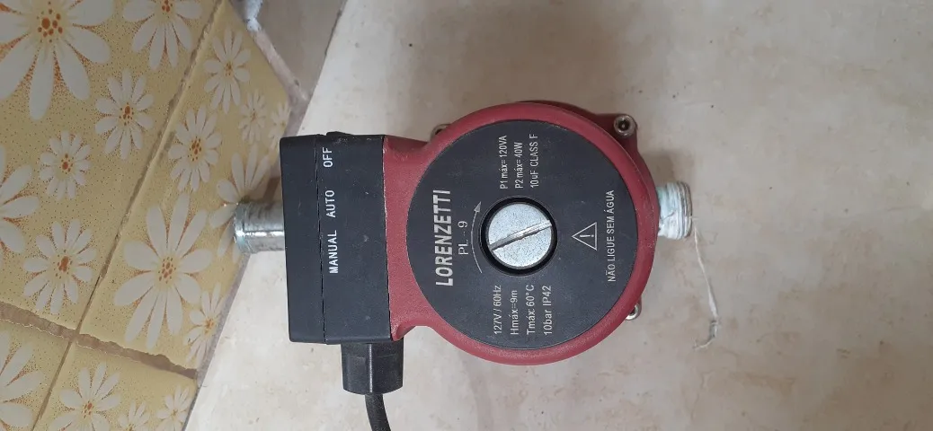 Pressurizado lorenzetti PL9 110 volts