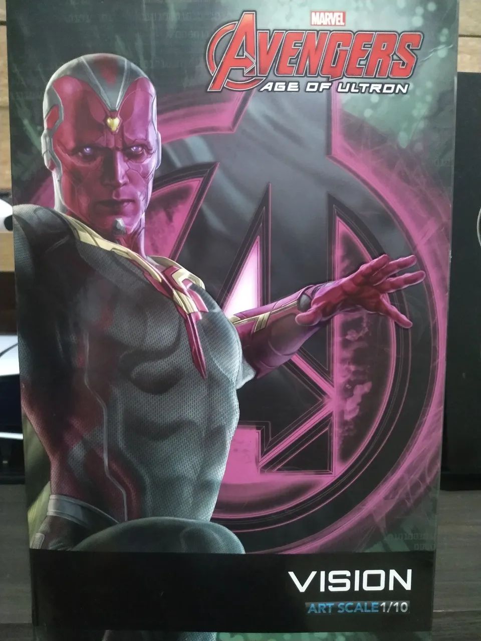  Vision - Vingadores Era de Ultron 1/10 Iron studios 