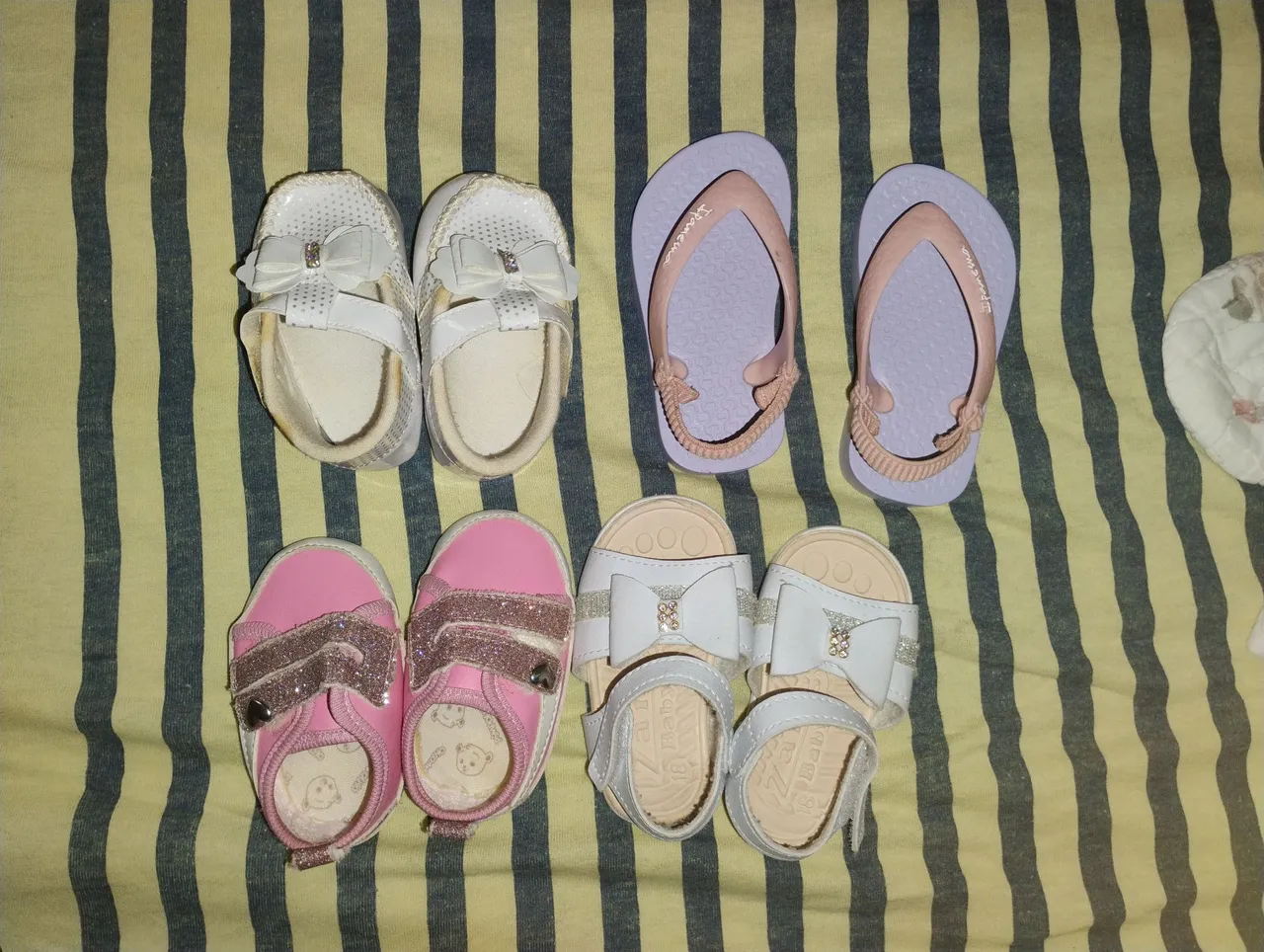 Vendo sapatos infantis usados 