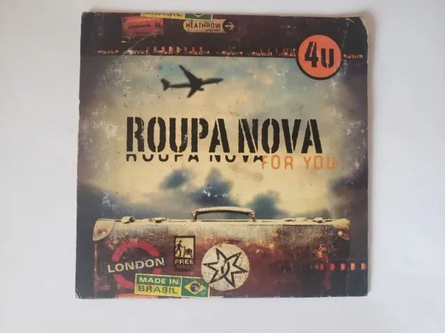 CD Música - Roupa Nova - For You - Limitada - Usado no estado