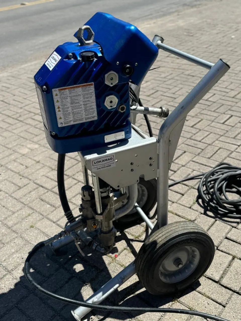 Máquina de Pintura Airless Graco King E60 - Foto 5