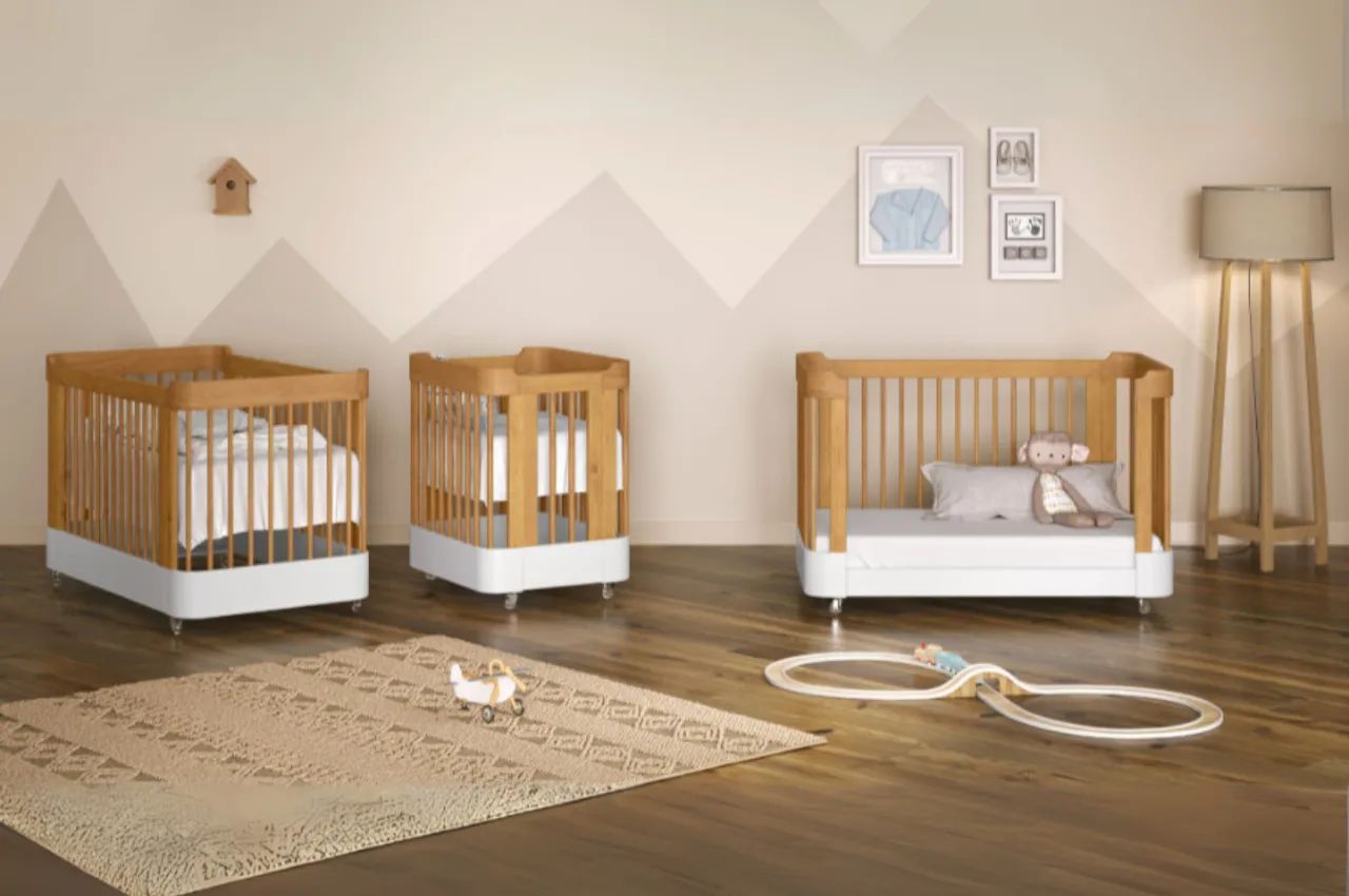 Berço 3 em 1 evolutivo 64840794464898123