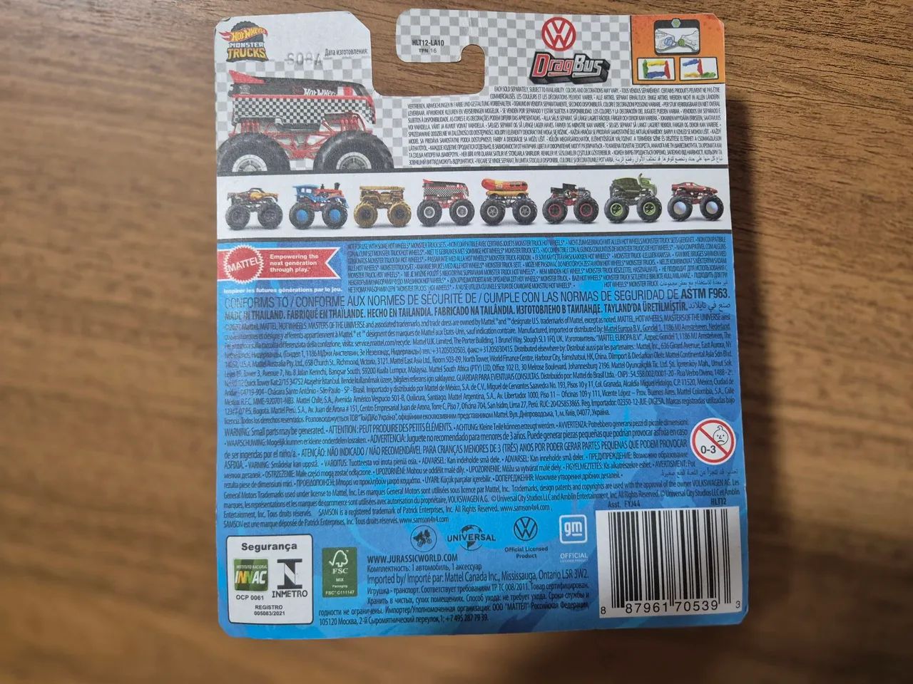 Hot Wheels Monster Trucks - Drag Bus - Foto 4