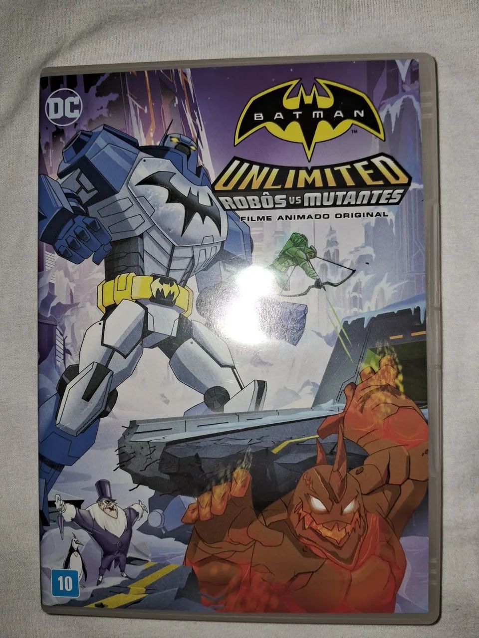DVD- Batman Unlimited: Robôs vs Mutantes 