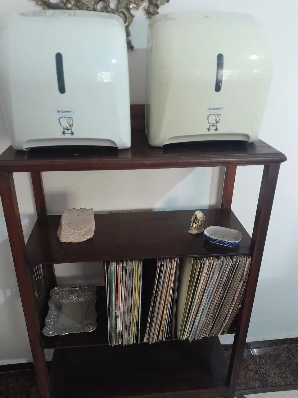 Par Dispenser de papel toalha rolo industrial 