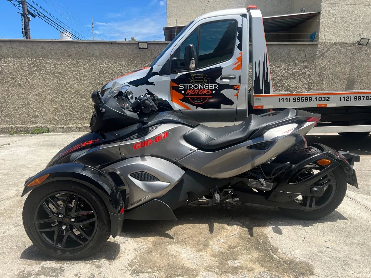BRP CAN AM SPYDER RSS 2011 AUTOMÁTICO APENAS 6 MIL KM RARIDADE 