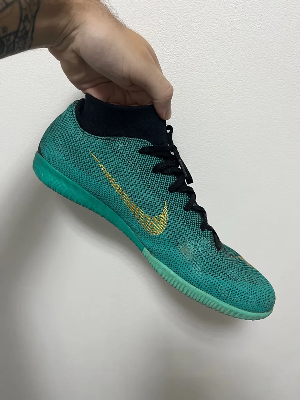 Chuteira futsal nike mercurial CR7