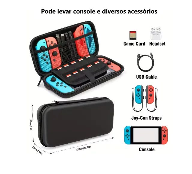 Case bolsa nintendo switch original / oled  - Foto 2