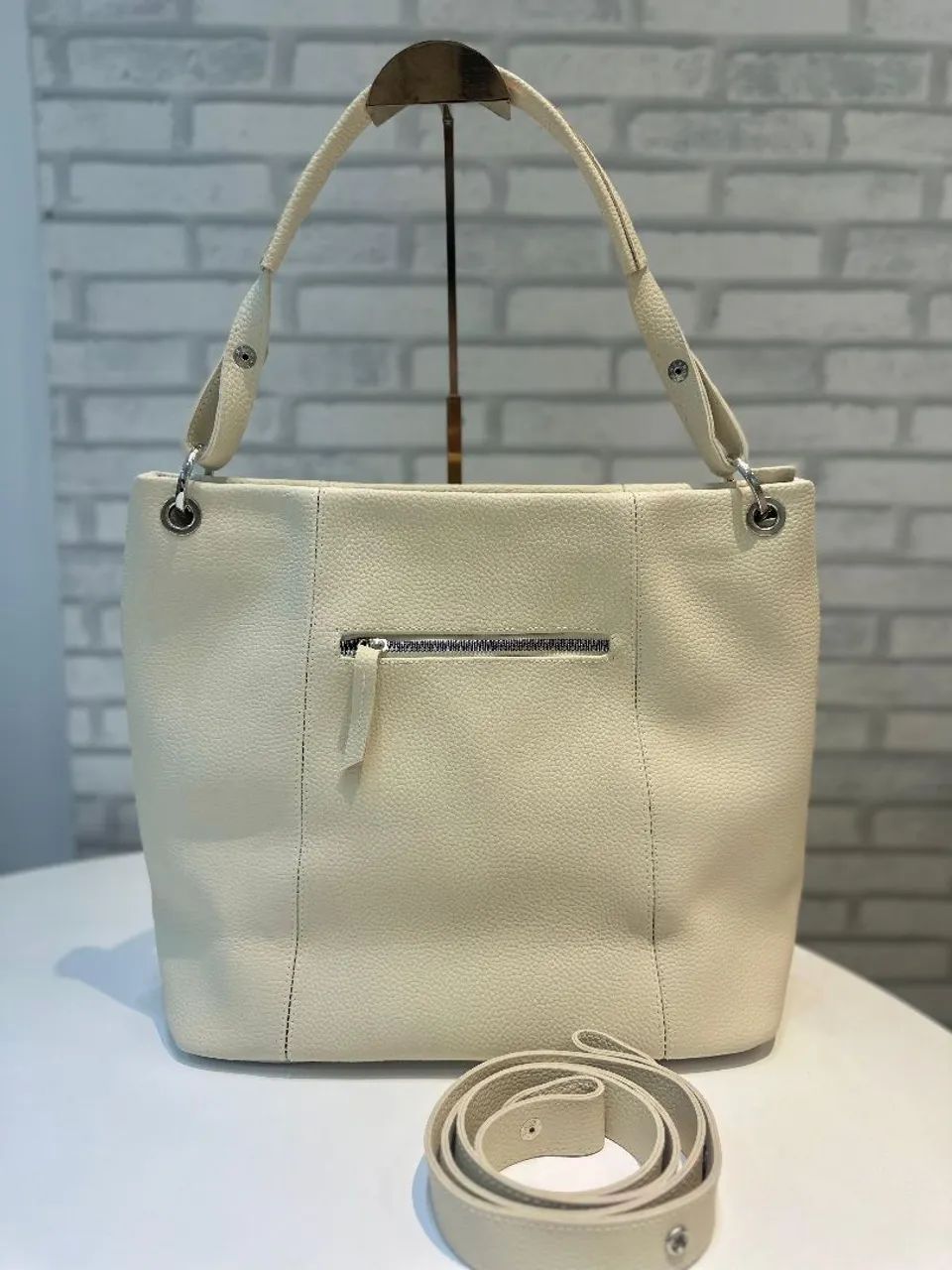 Bolsa Santa Lolla Off White - Foto 2