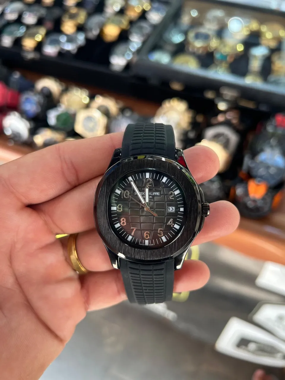 Relógio Patek Philippe Black Luxury