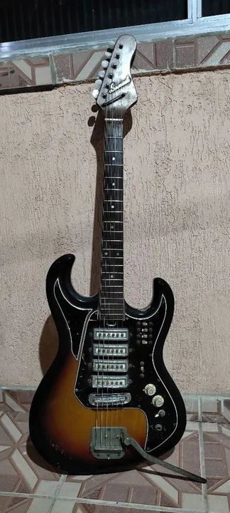 Guitarra Vintage Japonesa Matsumoku Teisco - Foto 2