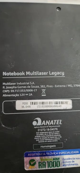 Peças Notebook Multilaser - Foto 5