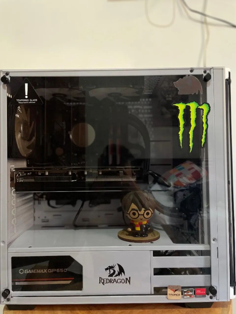 Computador Gamer Ryzen 7 5700G - RX 5700 XT *ACEITO TROCAS* - Foto 2