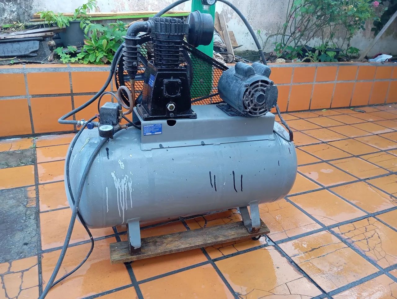 Compressor chiaperini 110lts 10pes  2cv 110/220