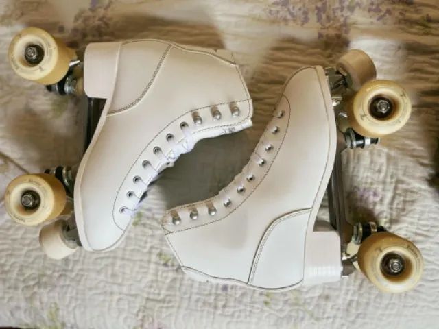 Patins Retrô Traxart QUAD Branco 37