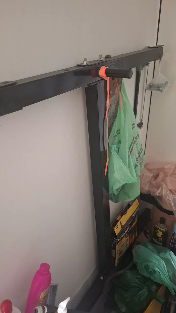 Rack agachamento e supino com suporte anilha  - Foto 2