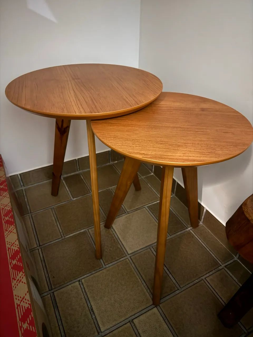 Mesinhas de canto madeira 