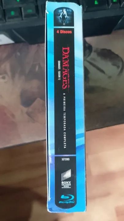 Blu-ray Damages 1a Temporada 4 Discos discos lacrados