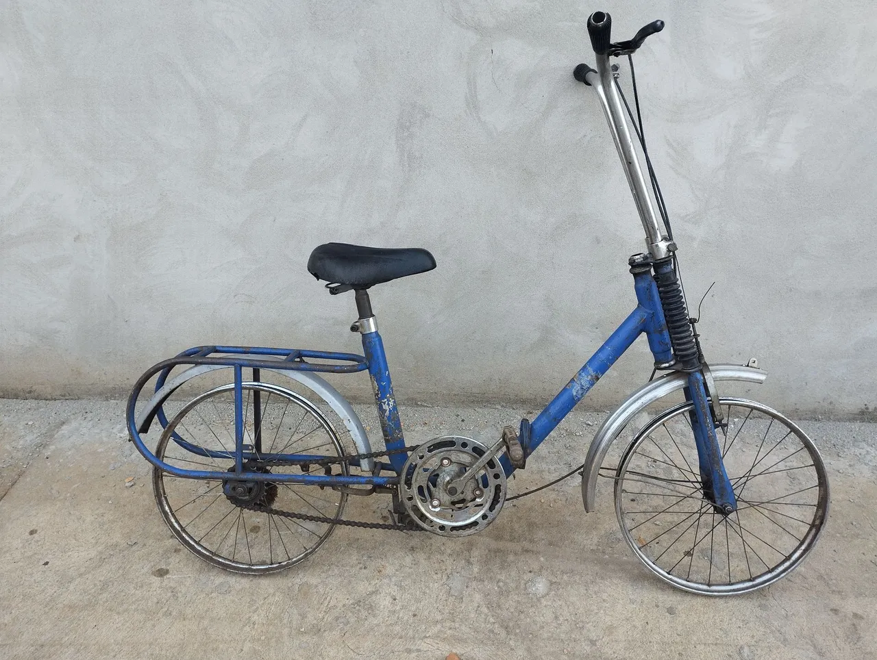 Bicicleta Antiga Dobrável - Original