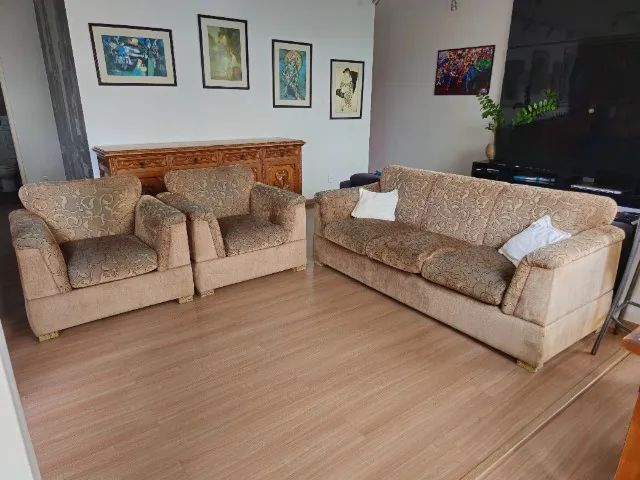 Sofá 3 lugares + 2 poltronas - Foto 5