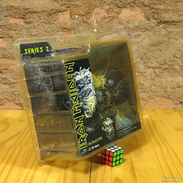 Iron Maiden Live After Death Eddie - Action Figure - Neca Series 2 Oficial Lacrado - 2006 - Foto 3