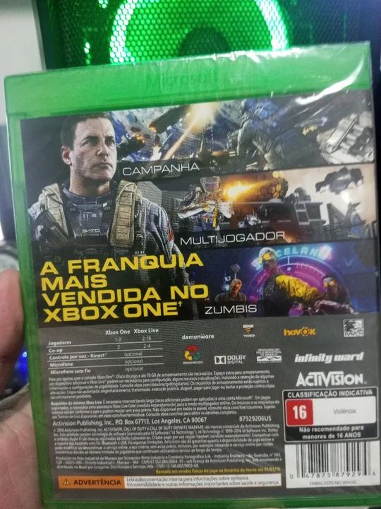 Call of Duty: Infinite Warfare jogo Xbox One series x game lacrado  - Foto 3