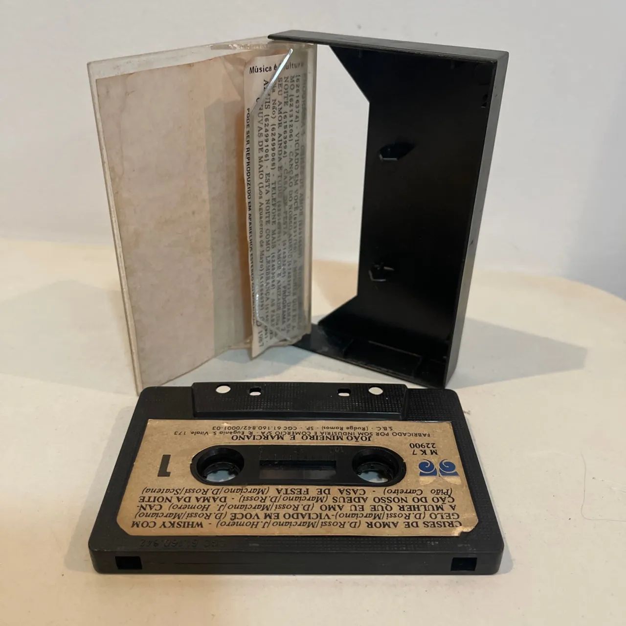 Os Grandes Sucessos - João Mineiro e Marciano - K7 - Foto 4