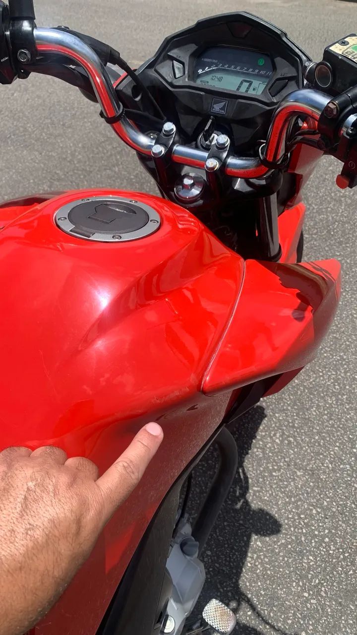 Honda fan 160 vermelha - Foto 5