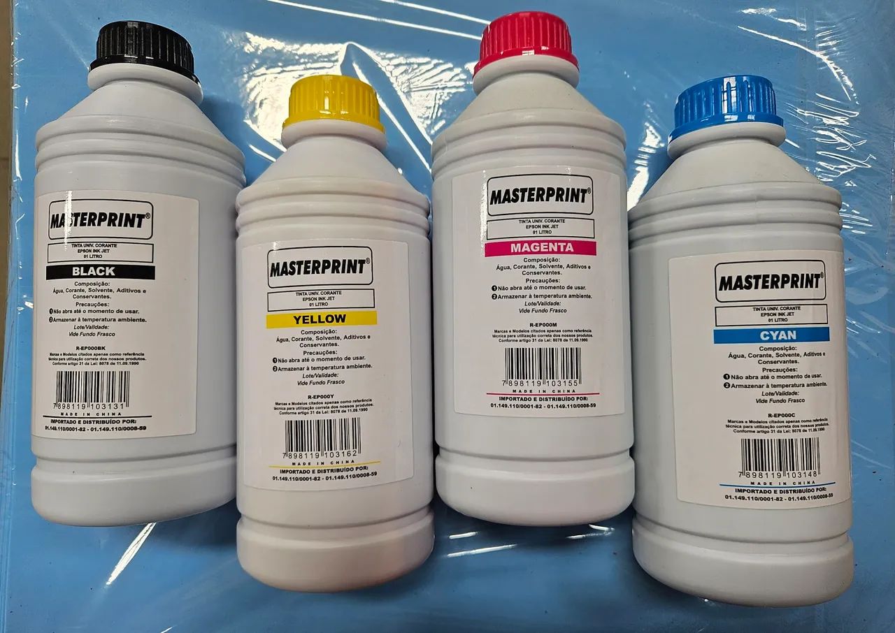 Tinta Epson Bulk Ink 01 litro Masterprint 