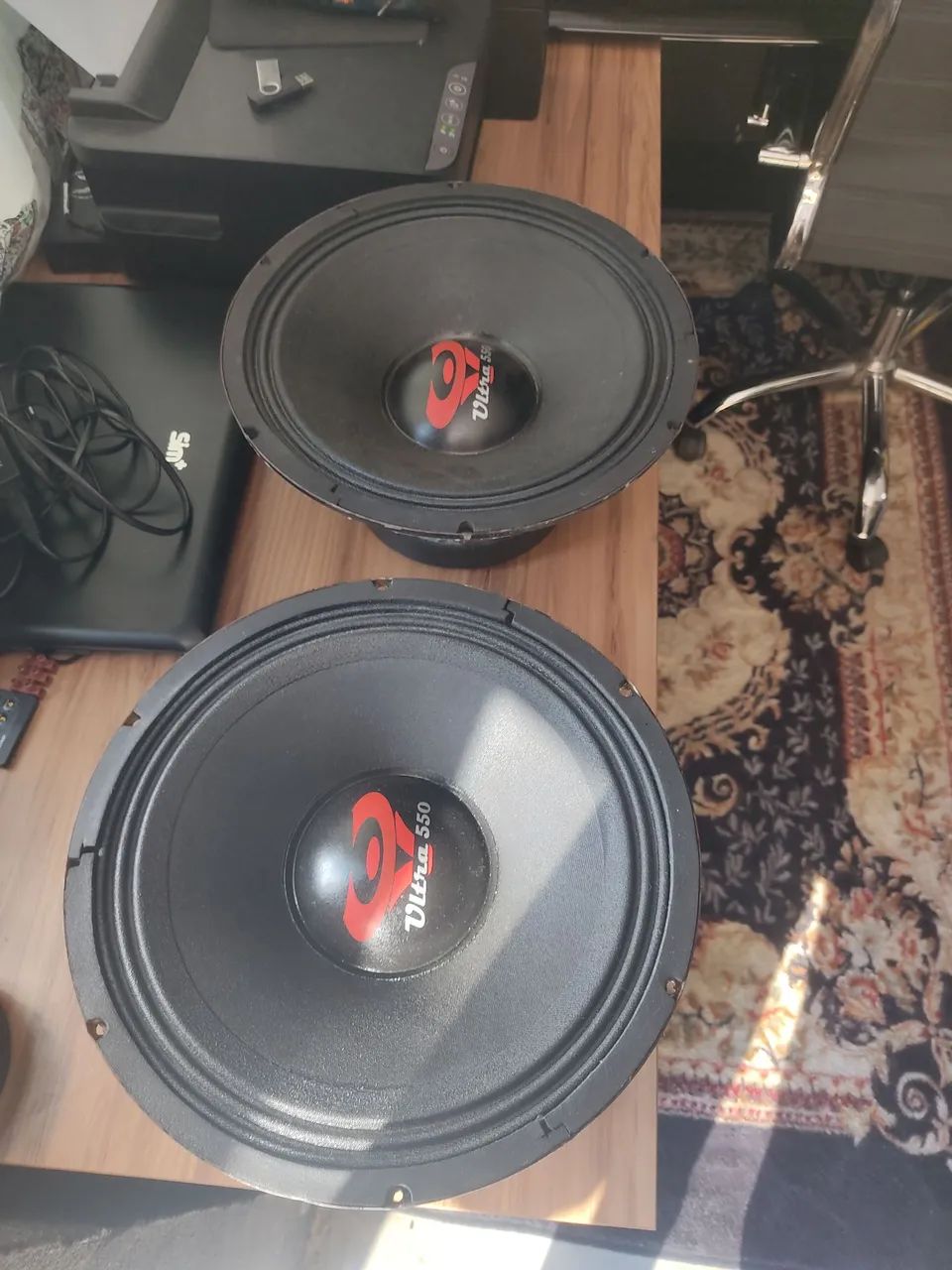 Par Ultravox 550 RMS (reparo novo e original) retirar no meu estúdio de tatuagem - Foto 2