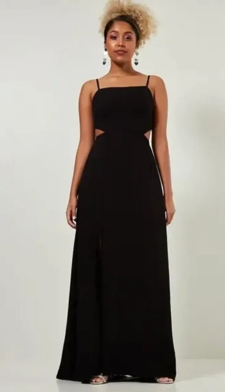 Vestido longo com fenda  - Foto 2