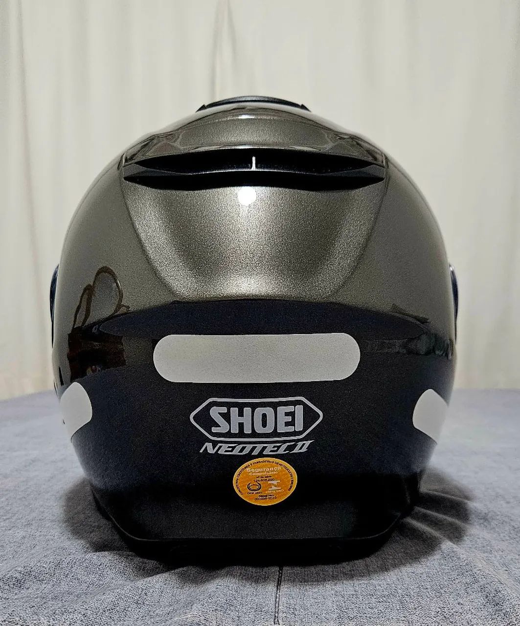 Capacete Shoei Neotec 2 Anthracite tamanho 58 (M) - Foto 5