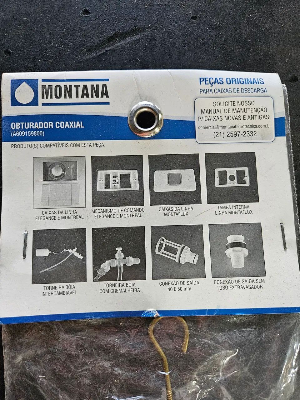 Obturador Coaxial Montana - Peça Original
