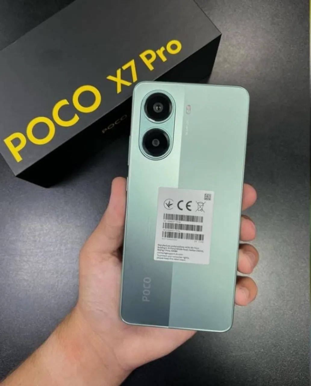 Poco X7 Pro 5g 8/256 - Verde com NFC - Celulares e