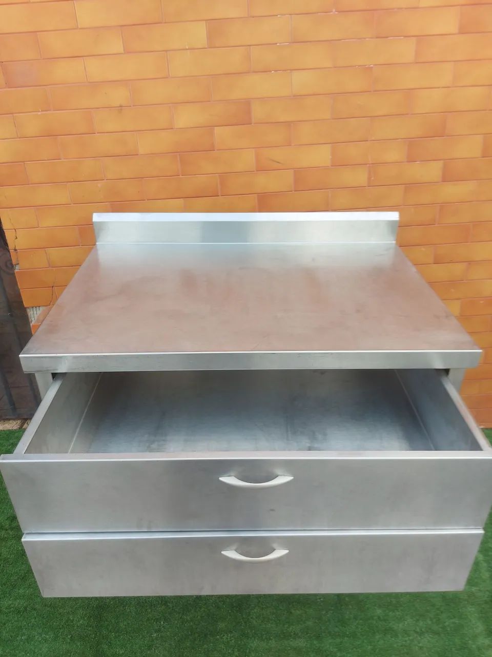 Balcão  bancada inox 2 gavetas  - Foto 6