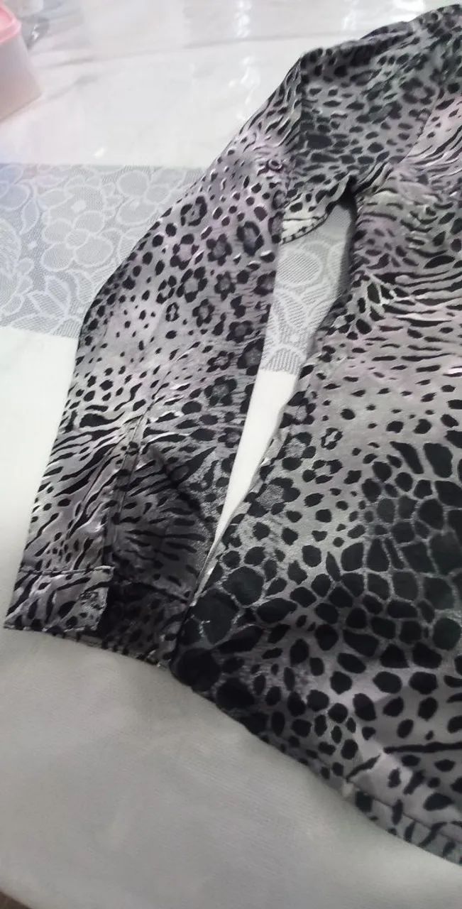Camisa Feminina Animal Print - Foto 5