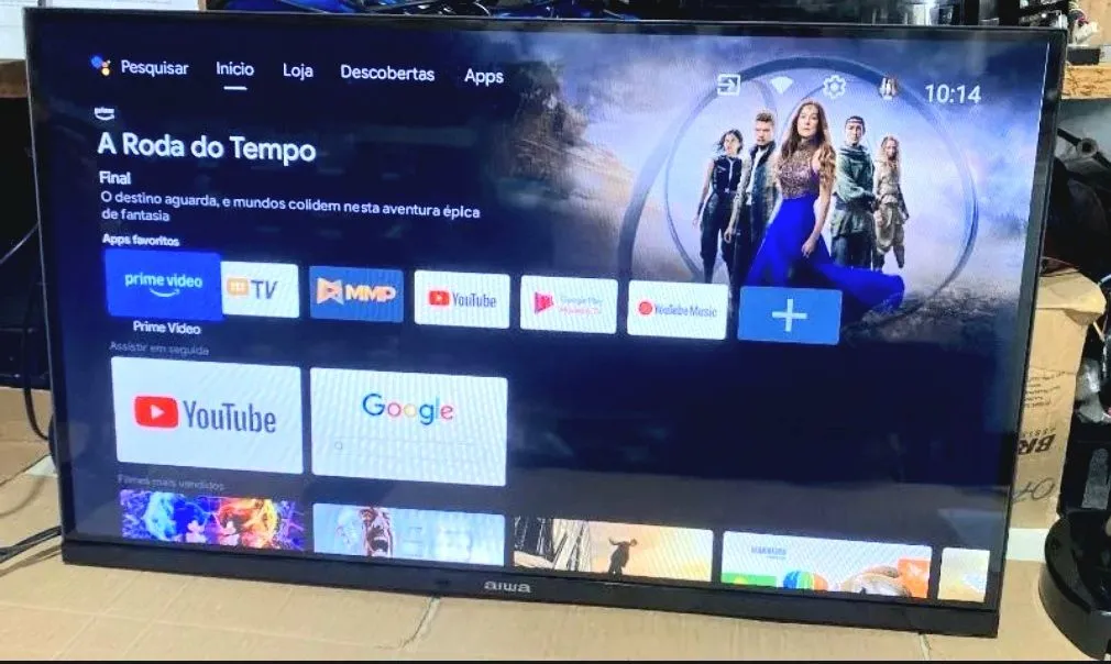 TV 32 Smart Android perfeita - passo cartão