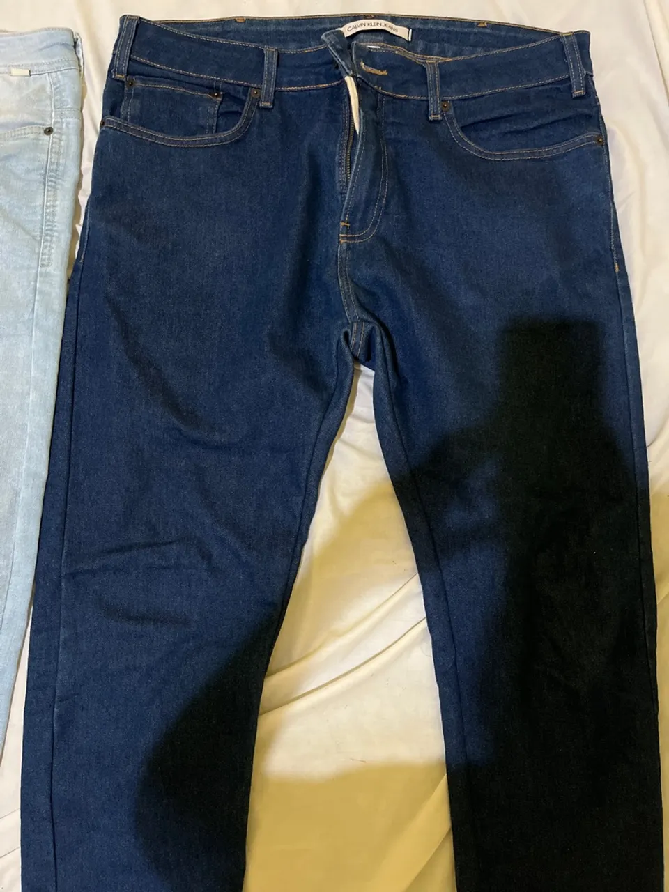 Calça Jeans Azul Escuro - Calvin Klein