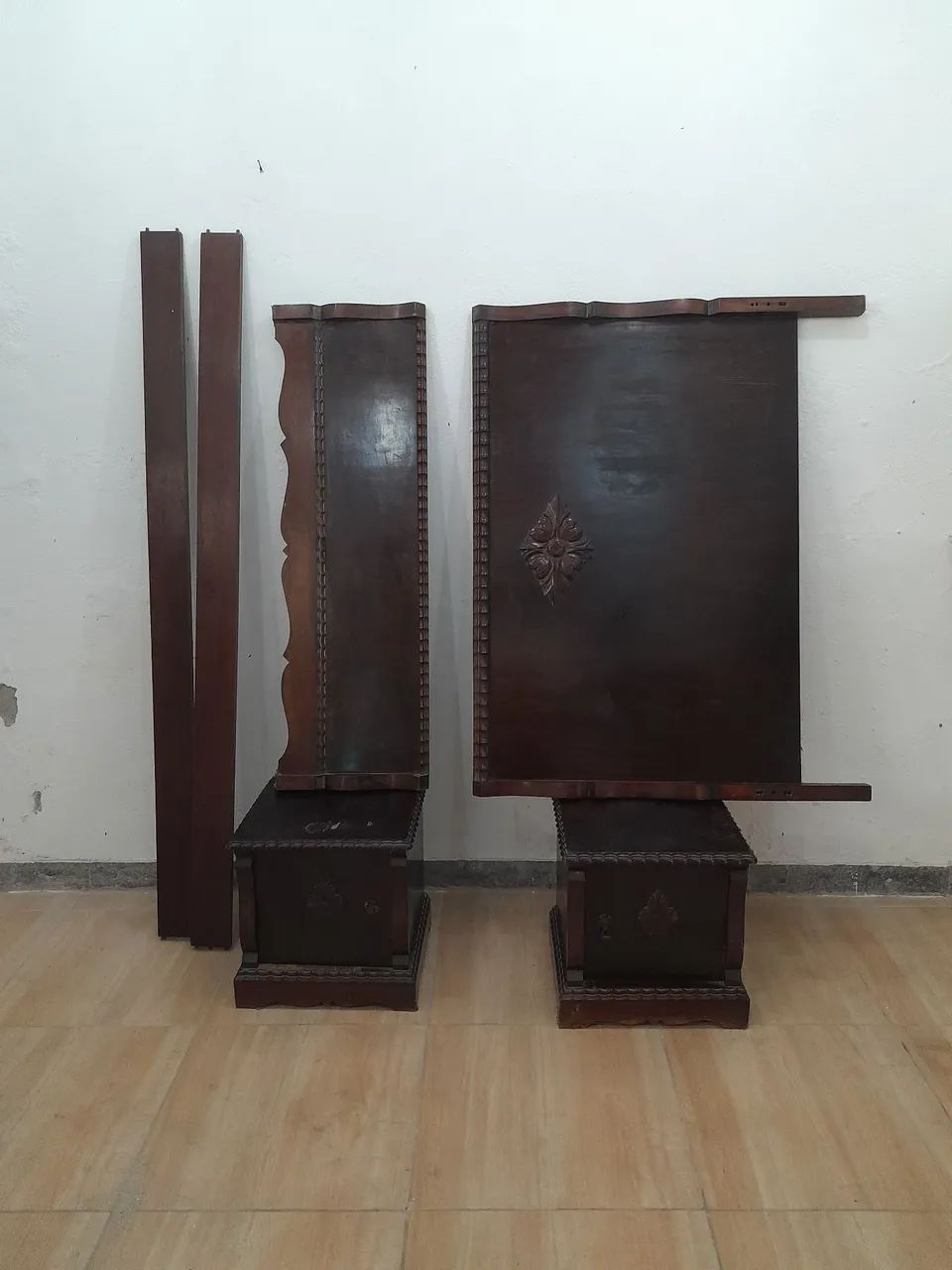 Cama e Criados mudos anos 1930 - Foto 3