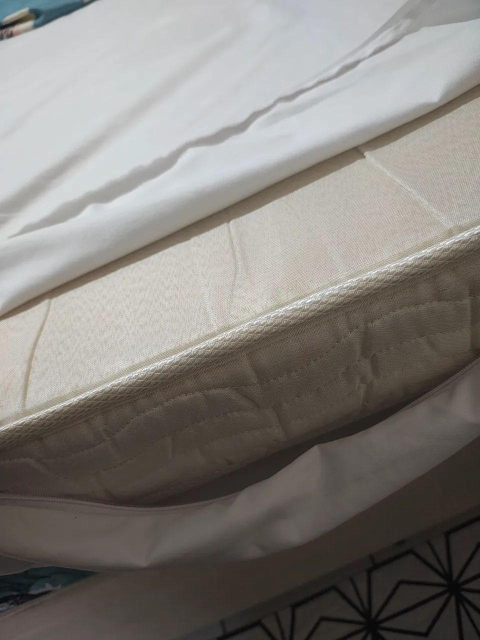 Colchão De Berço Ortobom Baby Ligth Padrão Americano 70x130x12cm - Foto 6